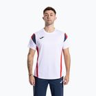 Maglietta Joma Montreal uomo bianco/rosso