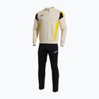 Tuta da ginnastica da uomo Joma Montreal beige/nero