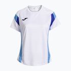 Maglietta da tennis da donna Joma Montreal bianco/blu cielo