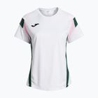 Maglietta da tennis da donna Joma Montreal bianco/verde