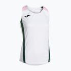 Maglietta da tennis da donna Joma Montreal bianco/verde