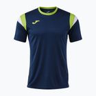 Maglietta da tennis da uomo Joma Terra dark navy/lime