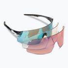 Occhiali da sole Tifosi Rail XC crystal smoke/clarion blue/ac red/clear
