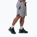 Pantaloncini da allenamento da uomo NEBBIA Legend-Approved grigio chiaro