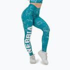 Leggings da allenamento da donna NEBBIA Rough Girl verde