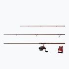 Set da pesca Delphin Method canna + mulinello + filo