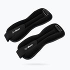 Pesi per polsi e caviglie GymBeam 2 x 2 kg black
