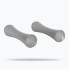 Manubri GymBeam Neoprene Dumbbells 2 x 1 kg light grey