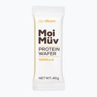 Wafer proteico GymBeam MoiMüv 40 g vanilla