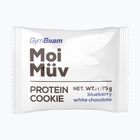 Biscotto proteico GymBeam MoiMüv 75 g blueberry/white chocolate