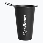 Bicchiere pieghevole GymBeam Running Cup 200 ml black
