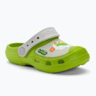 Infradito per bambini Coqui maxi party verde/khaki grey hero