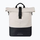 Borsa da bicicletta Basil Cove Shopper MIK Hooks 16 l off white/black