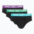 Uomo Nike Everyday Cotton Stretch Brief 3 paia multicolore