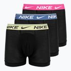 Uomo Nike Dri-FIT Ultra Comfort Slip Boxer 3 paia nero/giallo/fuxia