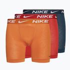 Nike Dri-FIT Ultra Comfort boxer da uomo 3 paia monarch/dragon red/armony navy