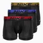 Boxer Nike Dri-Fit Essential da uomo 3 paia nero/royal/oro