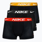 Boxer Nike Dri-Fit Essential da uomo 3 paia nero/oro/nero