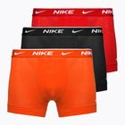 Boxer uomo Nike Everyday Cotton Stretch Trunk 3 paia team orange/uni red/black