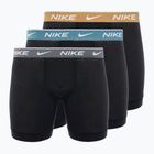 Boxer da uomo Nike Everyday Cotton Stretch 3 paia multicolore