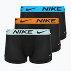 Nike Dri-FIT Cotton Trunk boxer uomo 3 paia nero mint foam/blu hero/bright ceramic wb