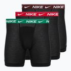 Boxer da uomo Nike Dri-FIT Ultra Comfort Long 3 pack gray