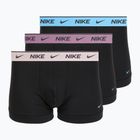 Boxer da uomo Nike Cotton Stretch Trunk 3 pack charcoal heather