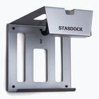 STASDOCK Gancio per bicicletta argento profondo