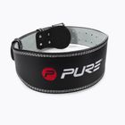 Pure2Improve Cintura di sollevamento pesi nera P2I200780