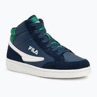 FILA Crew Mid scarpe da bambino blu/verde scuro