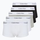 Boxer da uomo Calvin Klein LV00NB4390 Low Rise Trunk 5 paia black/white/white/black/white