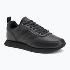 Calvin Klein scarpe da uomo HM0HM01897 Low Prof Runn Laceup Tape Triple Black