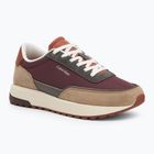 Calvin Klein scarpe da uomo HM0HM01714 Low Top Lace Up Repreve Mix Silver Mink/Vineyard Wine