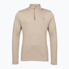 Felpa uomo Protest Rewill 1/4 Zip Active bamboo beige