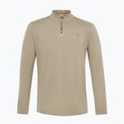 Felpa uomo Protest Rewill 1/4 Zip Active bamboo beige