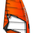 Vela da windsurf Loftsails 2022 Switchblade arancione