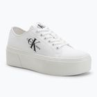 Scarpe da ginnastica Calvin Klein donna YW0YW01033 Vulc Flatform+ Cupsole Low bianco