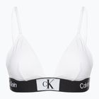 Calvin Klein Triangle-Rp - top costume da bagno bianco