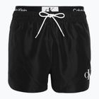 Pantaloncini da bagno Calvin Klein Short Double Wb da uomo, nero