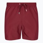 Pantaloncini da bagno Calvin Klein Medium con coulisse da uomo in cordovan