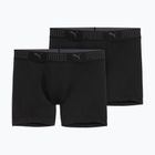 Boxer da uomo PUMA Sport Microfiber 2 pairs black