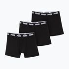 Boxer da uomo PUMA Everyday 3 pairs black