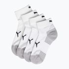 Calzini PUMA Sport Cushioned Quarter 2 pairs white