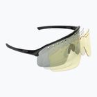 Occhiali da sole Rogelli Ventro Polarized black/smoke platinum revo