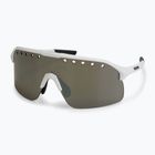 Occhiali da sole Rogelli Ventro Polarized white/taupe/brown platinum revo