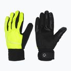 Guanti da ciclismo uomo Rogelli Essential Winter Waterproop fluorescent yellow