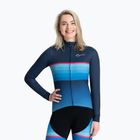 Manica lunga ciclismo donna Rogelli Impress II blu / rosa