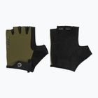 Guanti da ciclismo Rogelli Core verde militare da uomo