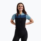 Maglia da ciclismo da donna Rogelli Core Block W black/blue/dark blue