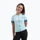 Maglia da ciclismo da donna Rogelli Modesta light blue